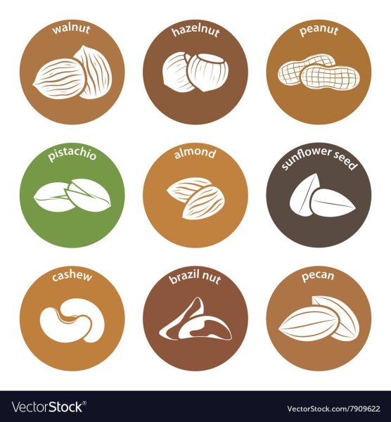 Стикеры орехов