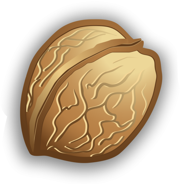 Орех мультяшный