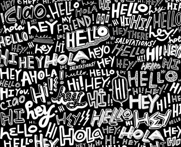 Паттерны из текстом