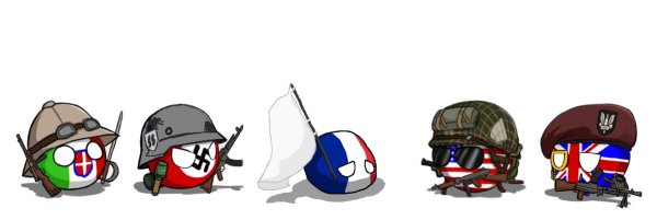 Третий Рейх и японская Империя Countryballs