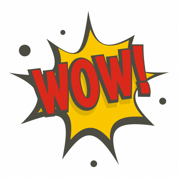 Вау из комиксов
