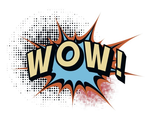 Wow надпись