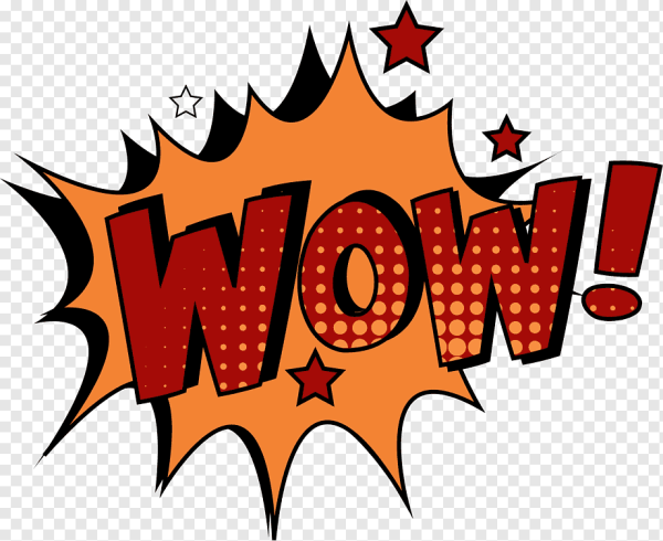 Наклейка вау