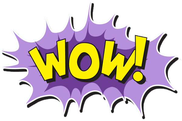 Wow надпись