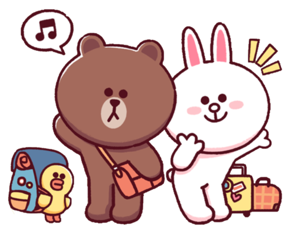 Стикеры line Cony
