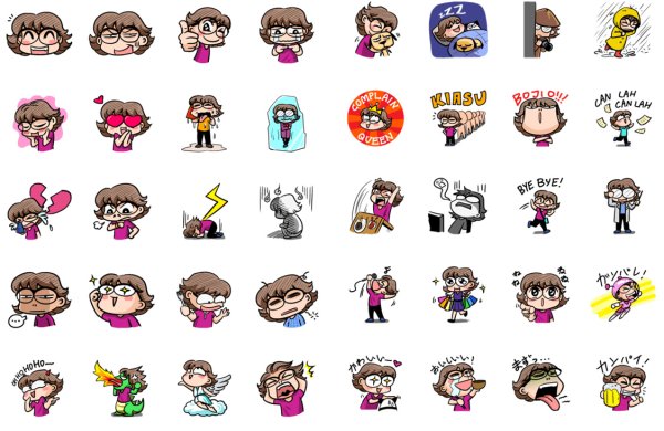 Геншин Стикеры для распечатки