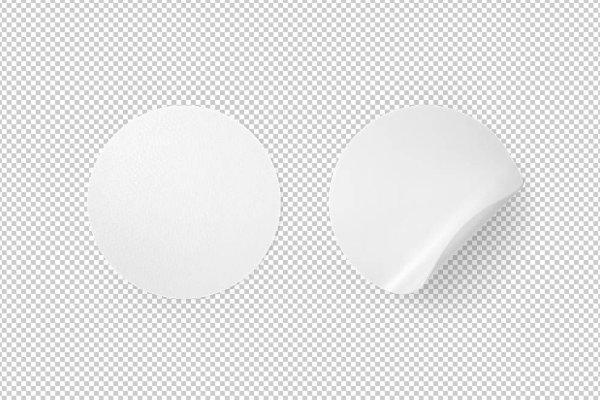 Круглые Стикеры