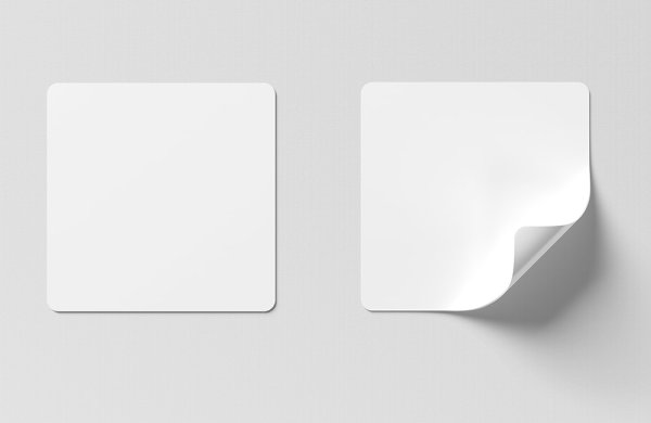Стикер Mockup