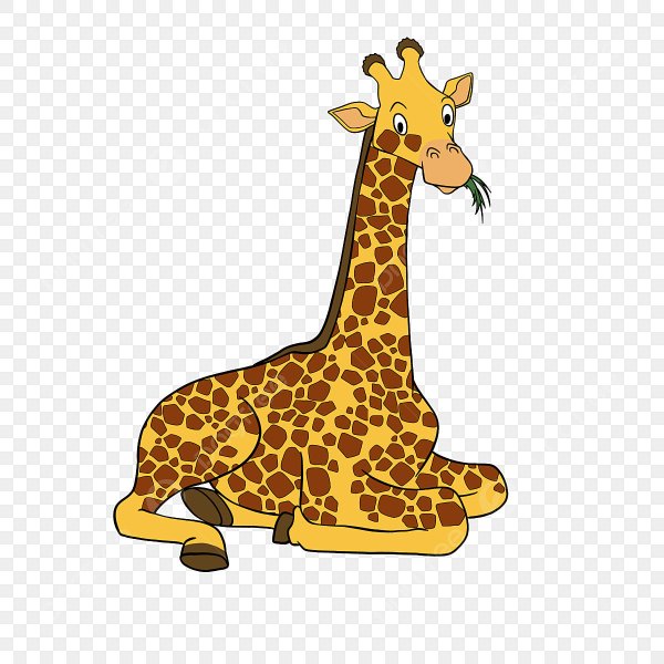 Наклейка Жираф