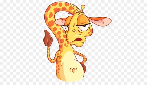 Стикеры Жирафики