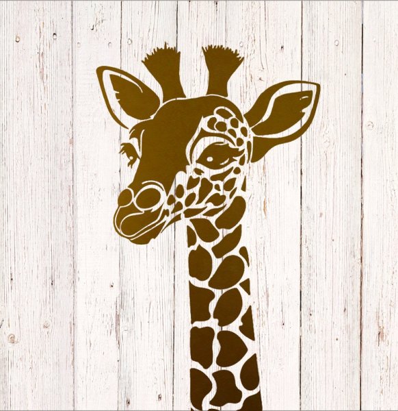 Наклейка Жираф