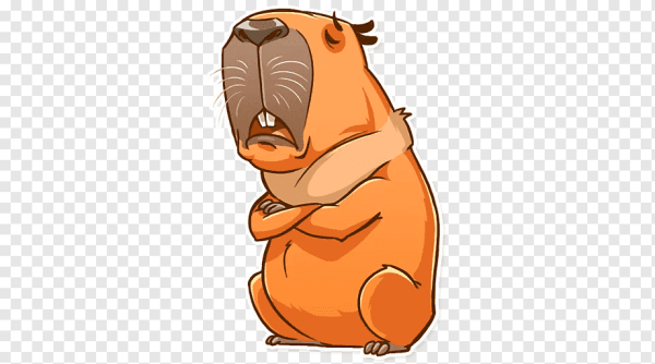 Капибара мультяшка