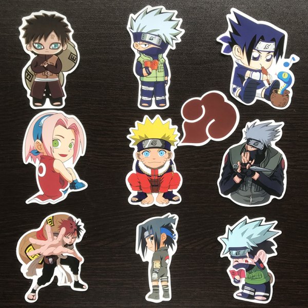 Наклейки из Наруто