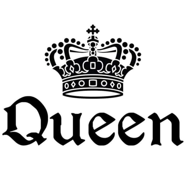 Надпись Квин и Кинг