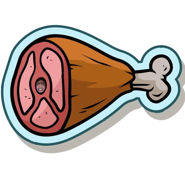 Мясо стикер