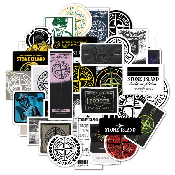 Патч стон Айленд вектор