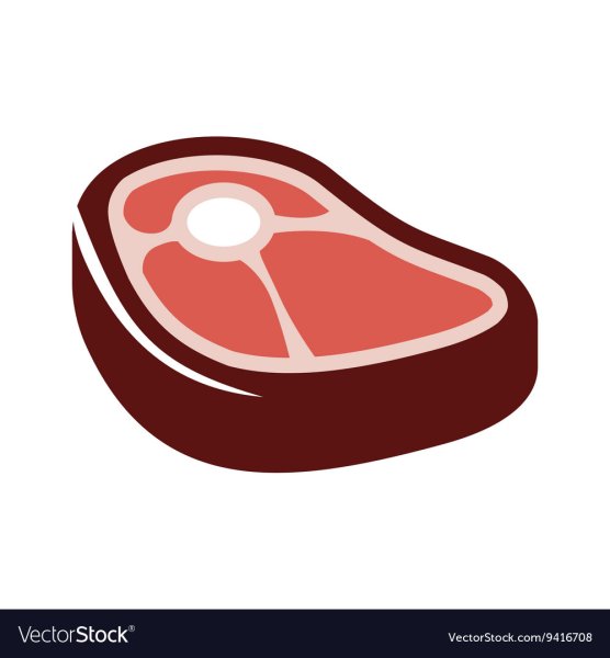 Мясо стейк вектор