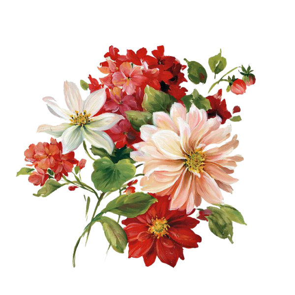 Стикеры цветы