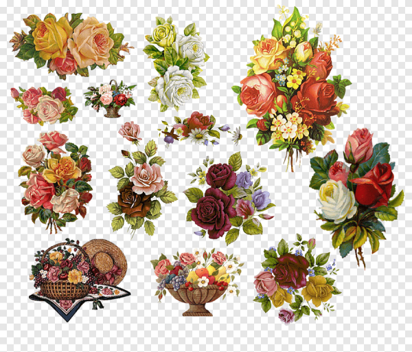 Наклейка - цветы