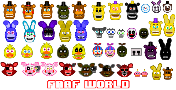 Наклейки АНИМАТРОНИКОВ