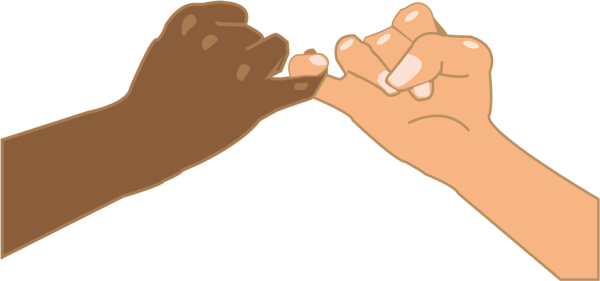 Пожатие мизинцами