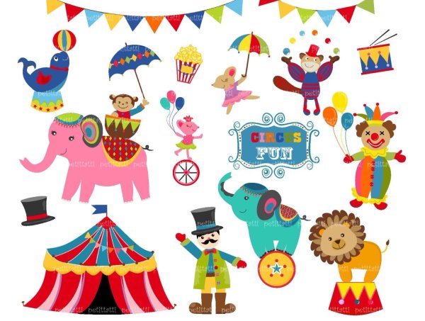 Цирк вышивка крестом