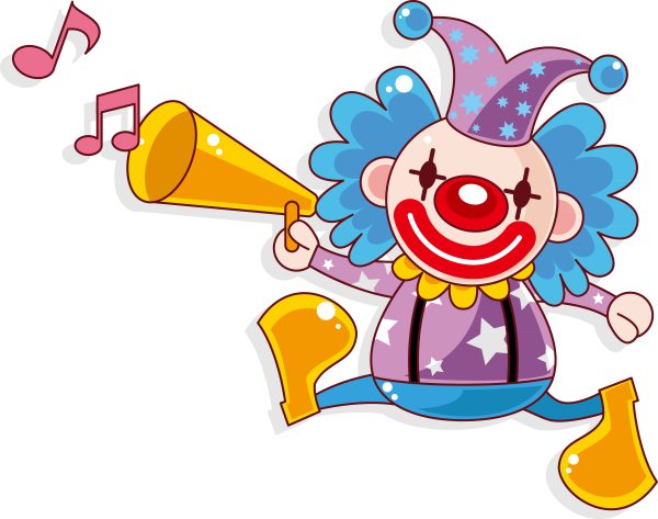 Наклейки про цирк детские