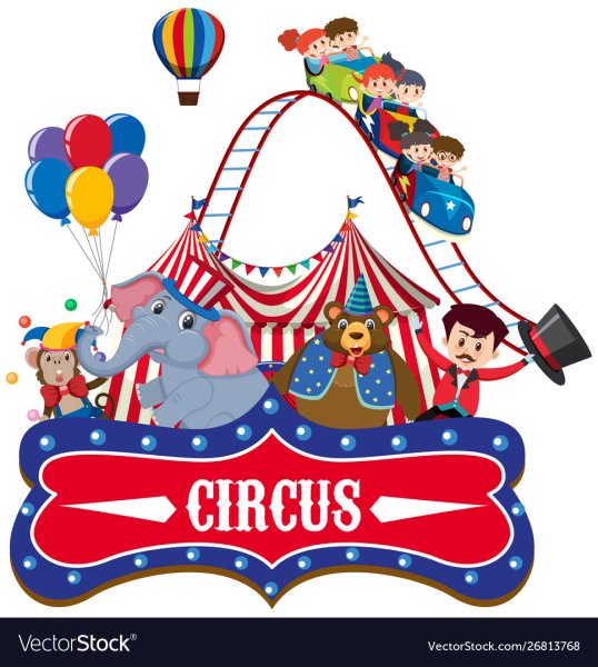 Цирк шапито вектор