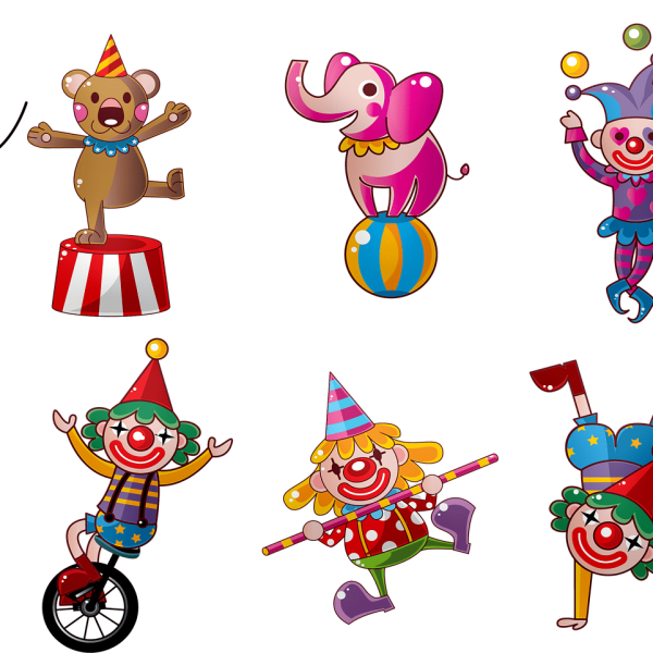 Надпись Circus PNG