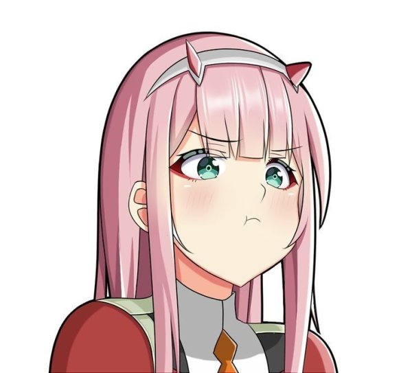 Ахегао Zero two