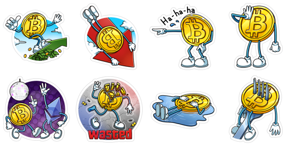 Стикеры биткоин телеграмм