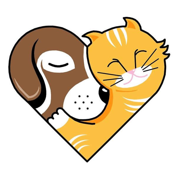 Наклейки с кошечками и собаками