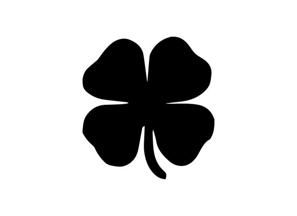 Клевер силуэт