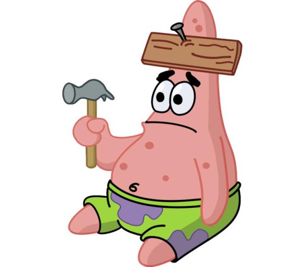 Патрик Стар из губки Боба