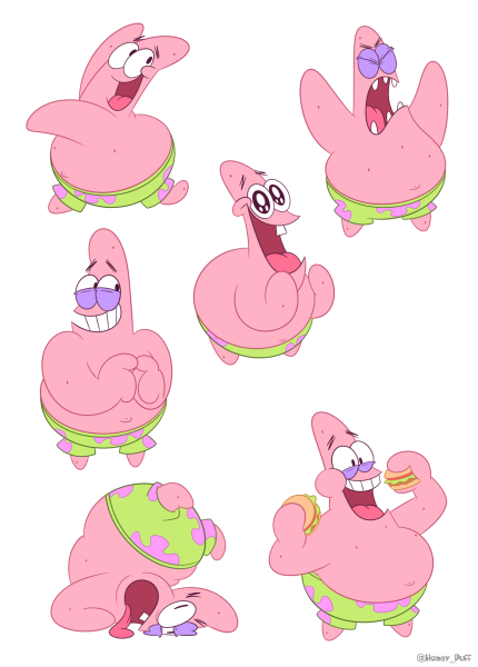 Бумажные сюрпризы Патрик