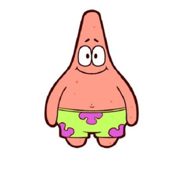 Патрик для срисовки