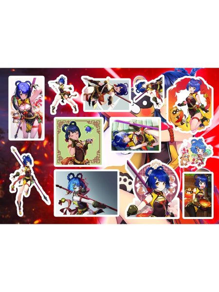 Наклейки Геншин Импакт Сян Лин