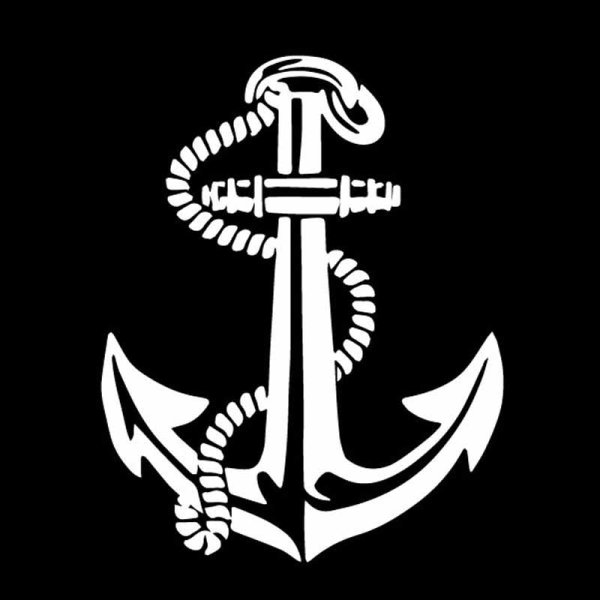 Наклейка якорь