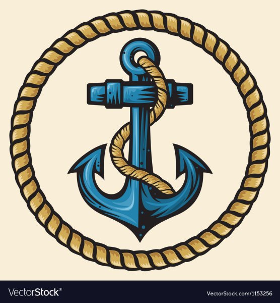 Якорь на бескозырку