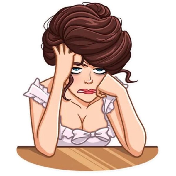 Стикер девушка с деньгами