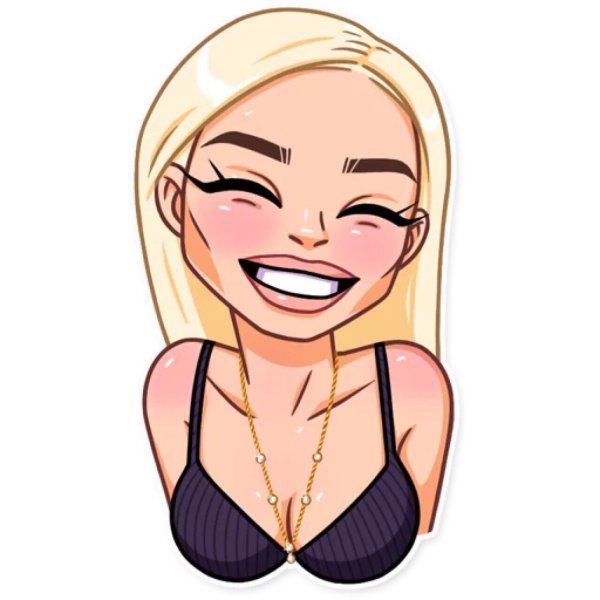 Стикеры пин ап девушка