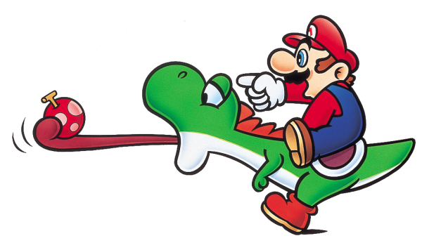 Super Mario World - Yoshi арт