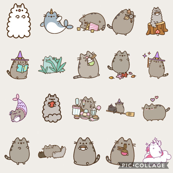 Наклейки с котом Пушином