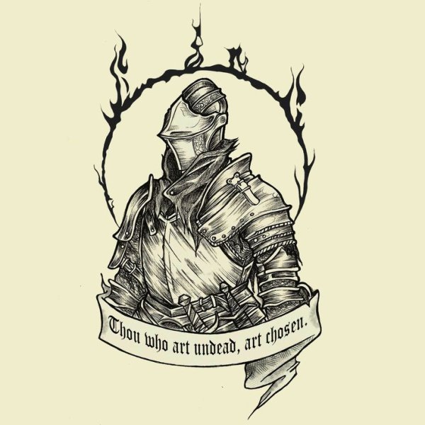 Дарк соулс тату эскизы