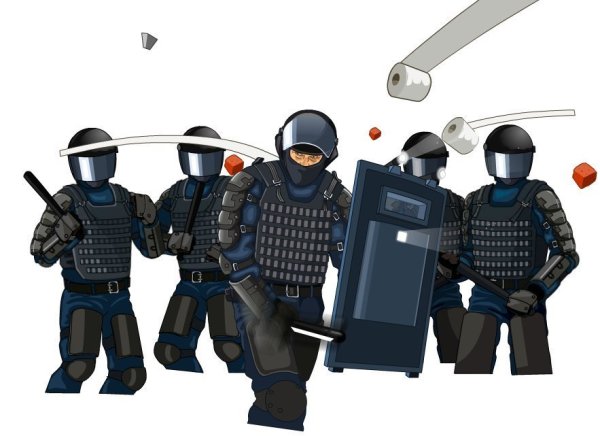 ОМОНОВЕЦ иллюстрация