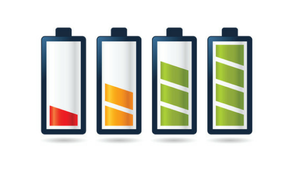 Батарейка стикер