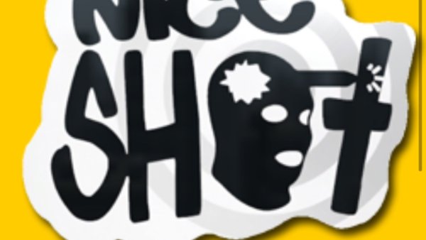 Наклейка nice shot CS go