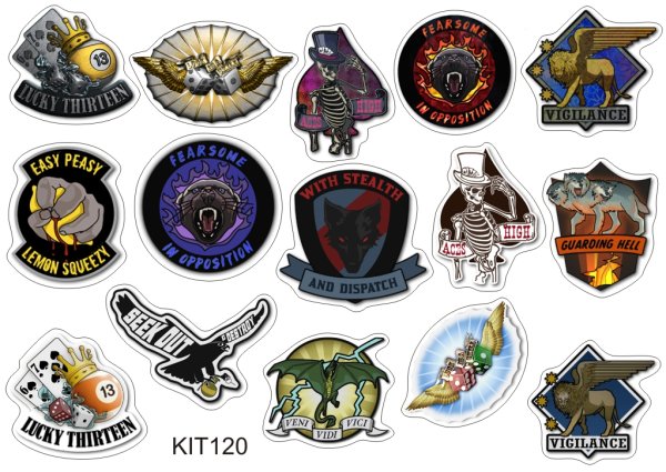 Наклейки КС