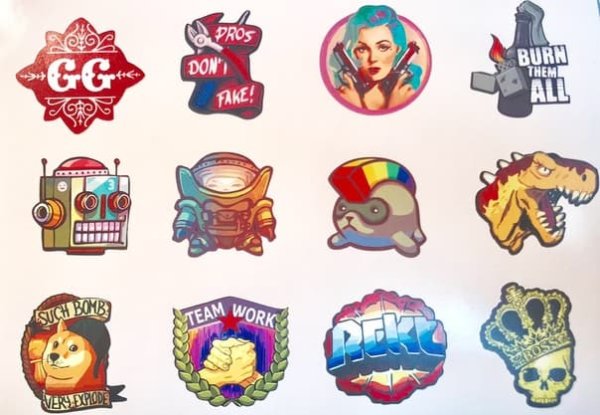 Наклейки КС