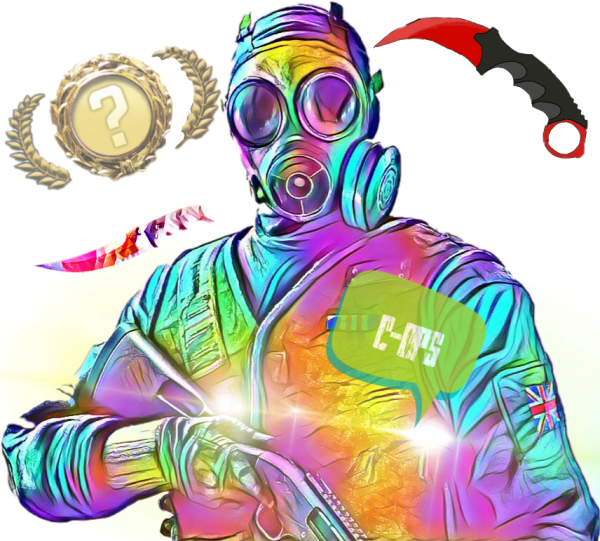 Наклейки КСГО